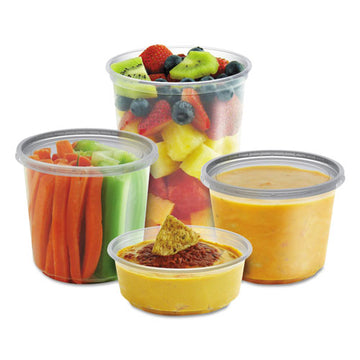 Anchor Packaging Microlite Deli Tub, 12 Oz, 4.56" Diameter X 2.67"h, Clear, 500-carton freeshipping - TVN Wholesale